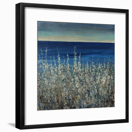 Shoreline Flowers II-Tim O'toole-Framed Giclee Print