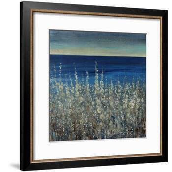 Shoreline Flowers II-Tim O'toole-Framed Giclee Print