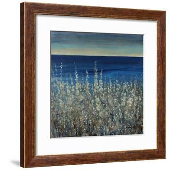 Shoreline Flowers II-Tim O'toole-Framed Giclee Print