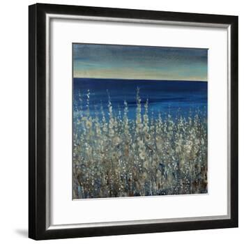 Shoreline Flowers II-Tim O'toole-Framed Giclee Print