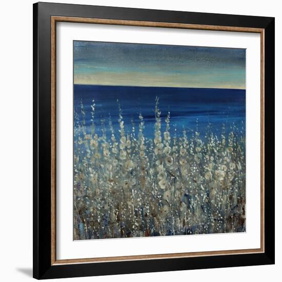 Shoreline Flowers II-Tim O'toole-Framed Giclee Print