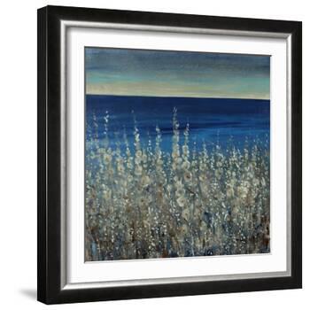 Shoreline Flowers II-Tim O'toole-Framed Giclee Print