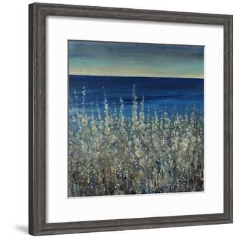 Shoreline Flowers II-Tim O'toole-Framed Giclee Print