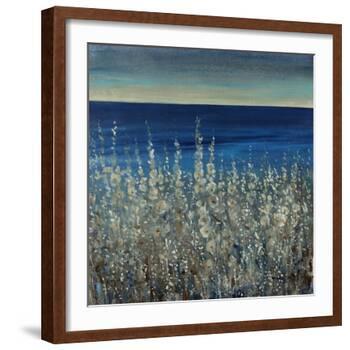 Shoreline Flowers II-Tim O'toole-Framed Giclee Print