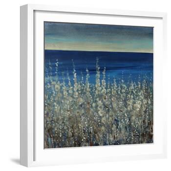 Shoreline Flowers II-Tim O'toole-Framed Giclee Print