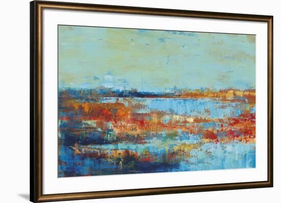 Shoreline Glimmer I-Georges Generali-Framed Giclee Print