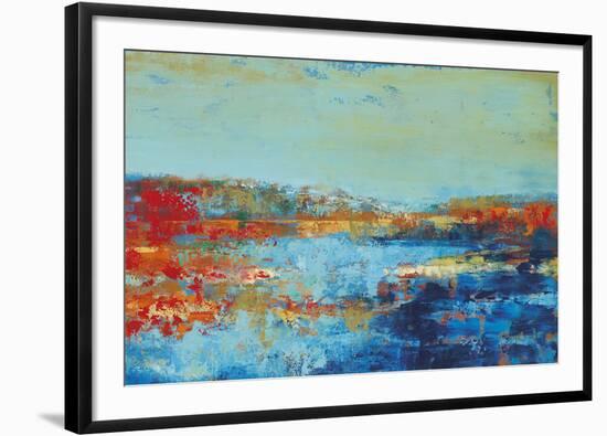 Shoreline Glimmer II-Georges Generali-Framed Giclee Print