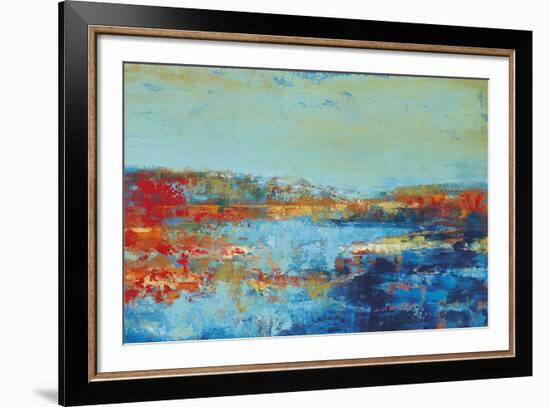 Shoreline Glimmer II-Georges Generali-Framed Giclee Print