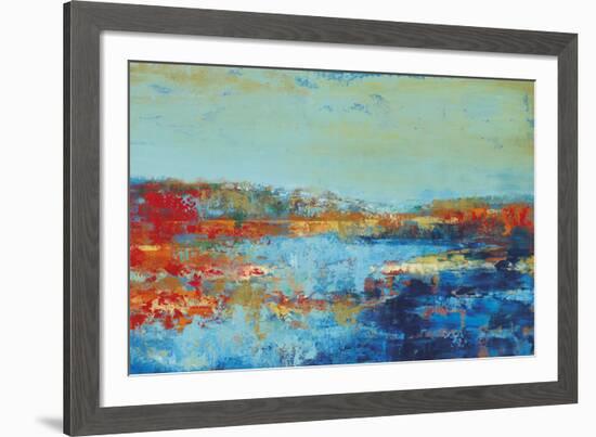 Shoreline Glimmer II-Georges Generali-Framed Giclee Print