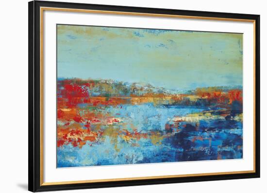 Shoreline Glimmer II-Georges Generali-Framed Giclee Print