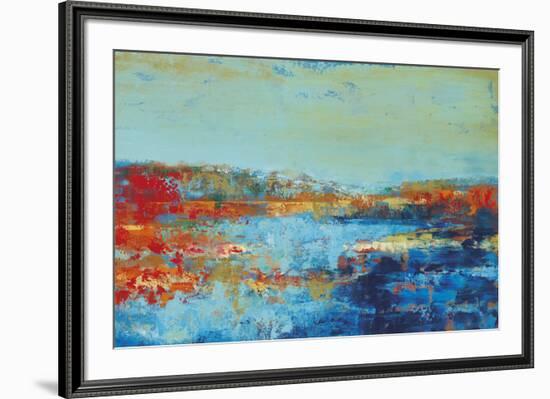 Shoreline Glimmer II-Georges Generali-Framed Giclee Print