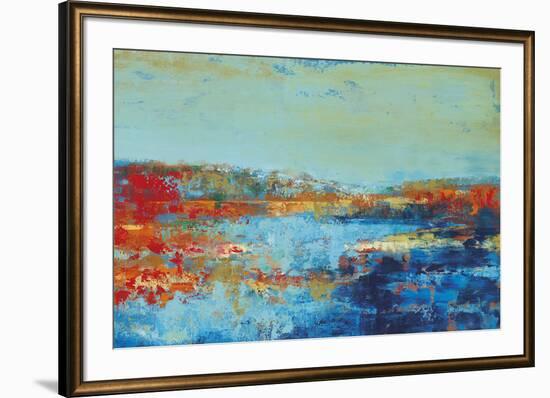 Shoreline Glimmer II-Georges Generali-Framed Giclee Print