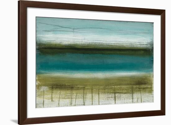 Shoreline Horizons-Heather Mcalpine-Framed Art Print