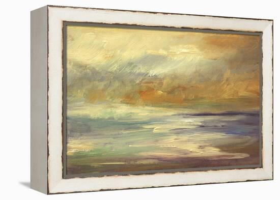 Shoreline I-Sheila Finch-Framed Stretched Canvas