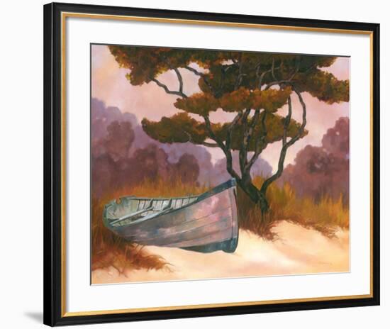 Shoreline II-Graham Reynolds-Framed Art Print