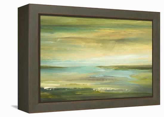 Shoreline II-Sheila Finch-Framed Stretched Canvas