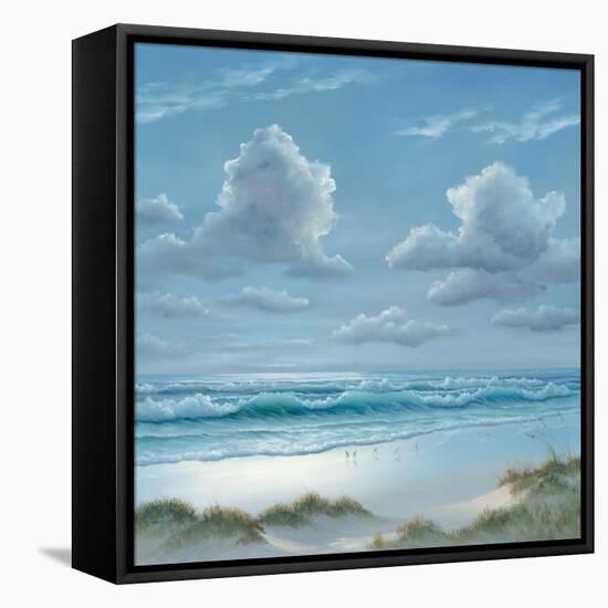 Shoreline II-Georgia Janisse-Framed Stretched Canvas