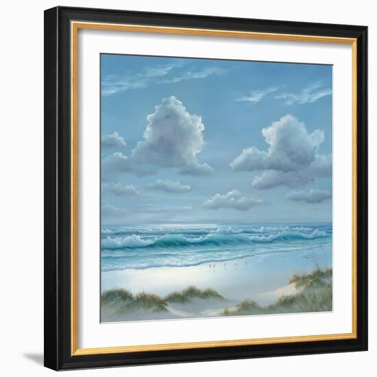 Shoreline II-Georgia Janisse-Framed Art Print