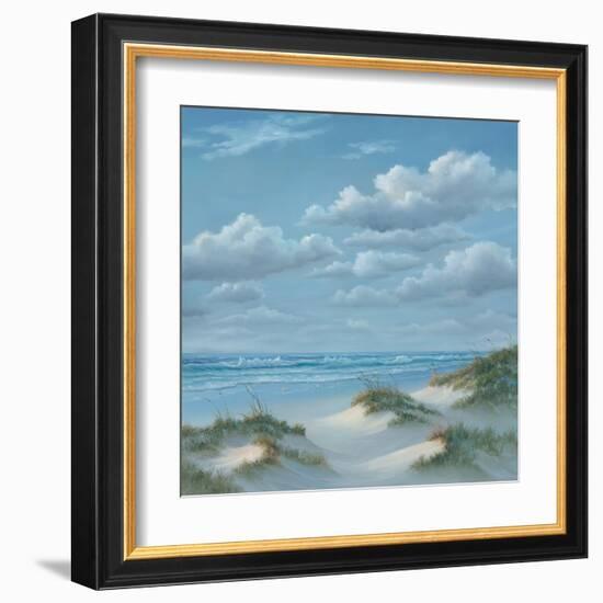 Shoreline III-Georgia Janisse-Framed Art Print