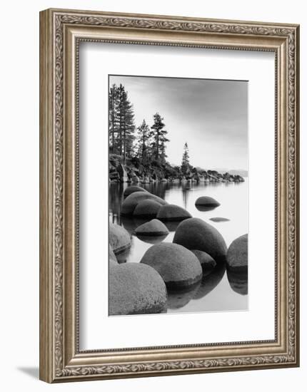 Shoreline, Lake Tahoe-null-Framed Premium Giclee Print