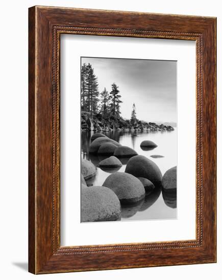 Shoreline, Lake Tahoe-null-Framed Premium Giclee Print