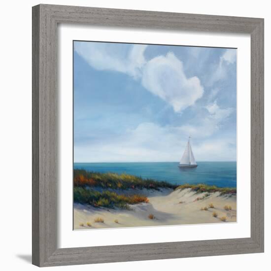 Shoreline Marshes II-Vivien Rhyan-Framed Art Print