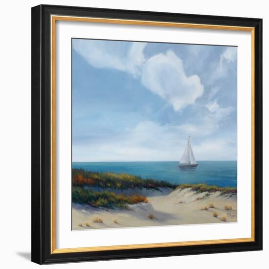 Shoreline Marshes II-Vivien Rhyan-Framed Art Print