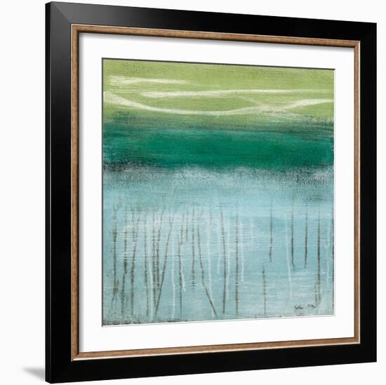 Shoreline Memories I-Heather Mcalpine-Framed Art Print