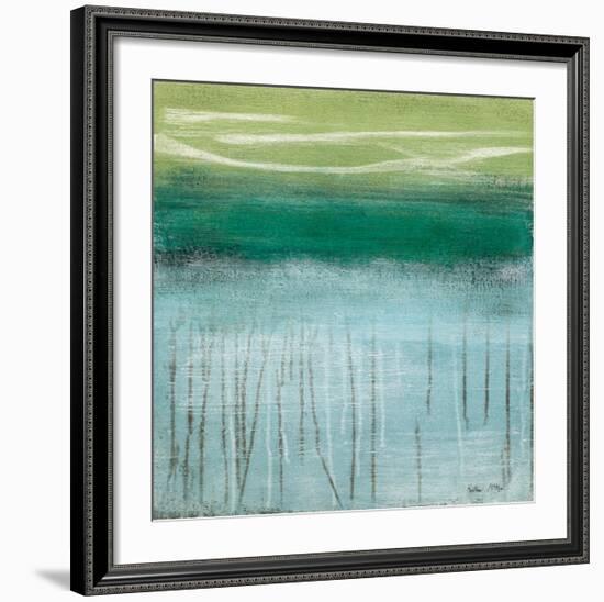 Shoreline Memories I-Heather Mcalpine-Framed Art Print