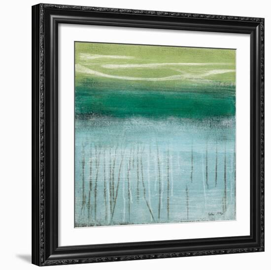 Shoreline Memories I-Heather Mcalpine-Framed Art Print