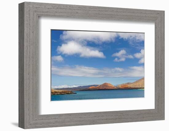 Shoreline of Santiago Island, Galapagos Islands, Ecuador.-Adam Jones-Framed Photographic Print