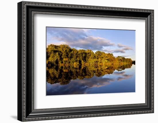 Shoreline of the Erie Canal in Fultonville, New York, USA-Joe Restuccia III-Framed Photographic Print