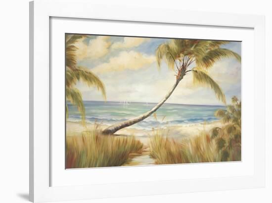 Shoreline Palms I-Marc Lucien-Framed Giclee Print