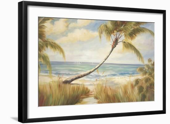 Shoreline Palms I-Marc Lucien-Framed Art Print