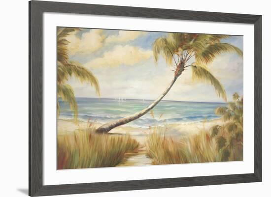 Shoreline Palms I-Marc Lucien-Framed Art Print