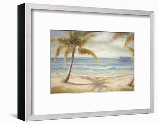 Shoreline Palms II-Marc Lucien-Framed Art Print