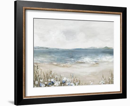 Shoreline Splendor I-Allison Pearce-Framed Art Print