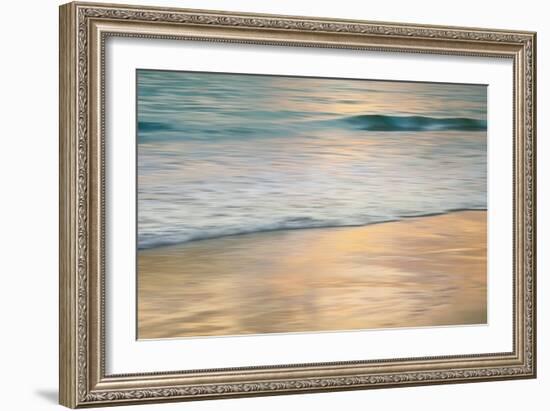 Shoreline Sunset-John Seba-Framed Art Print