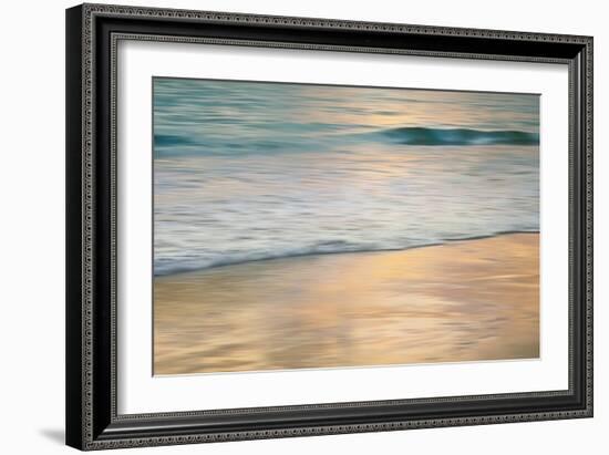 Shoreline Sunset-John Seba-Framed Art Print