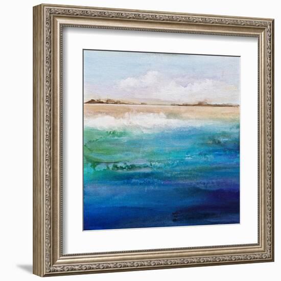 Shoreline-Karen Hale-Framed Art Print