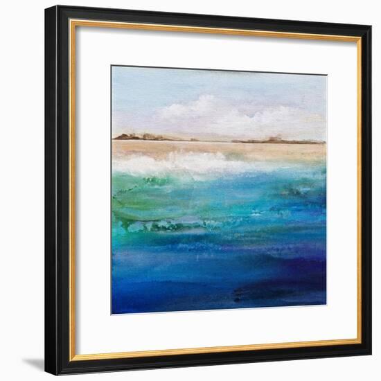 Shoreline-Karen Hale-Framed Art Print