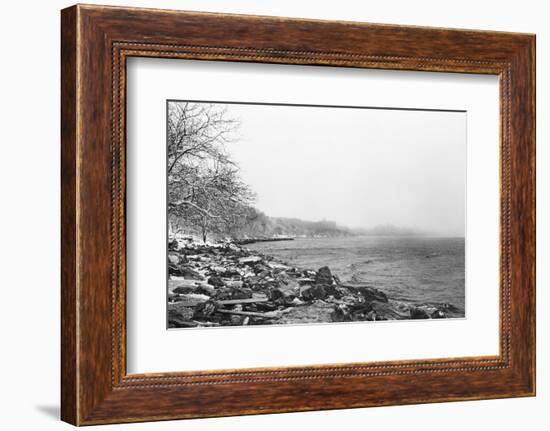 Shoreline-Evan Morris Cohen-Framed Photographic Print