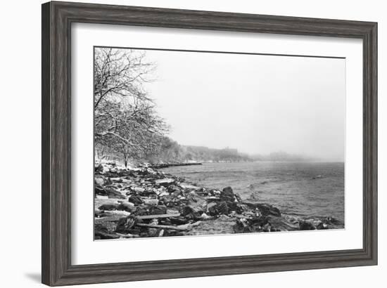 Shoreline-Evan Morris Cohen-Framed Photographic Print