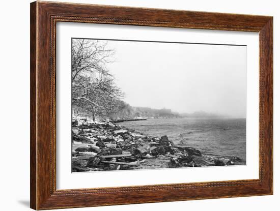 Shoreline-Evan Morris Cohen-Framed Photographic Print