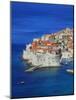 Shores of Adriatic Sea, Dubrovnik, Croatia-Keren Su-Mounted Photographic Print