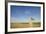 Short-Eared Owl (Asio Flammeus) Perched on Post, Wallasea Island Wild Coast Project, Essex, UK-Terry Whittaker-Framed Photographic Print