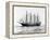 Short-Masted Schooner-Bettmann-Framed Premier Image Canvas