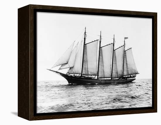 Short-Masted Schooner-Bettmann-Framed Premier Image Canvas