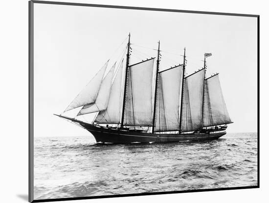 Short-Masted Schooner-Bettmann-Mounted Photographic Print