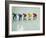 Short Track Speed Skaters at the Starting Line-Steven Sutton-Framed Photographic Print